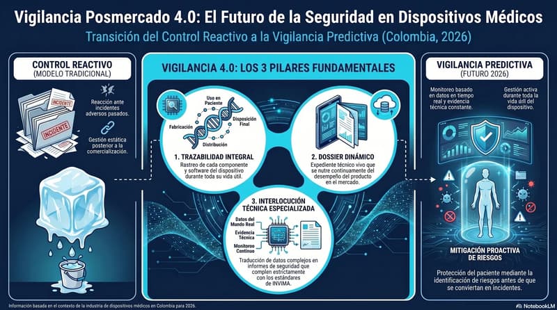 Post-Market Surveillance 4.0: the transition from reactive control to predictive surveillance in Colombia